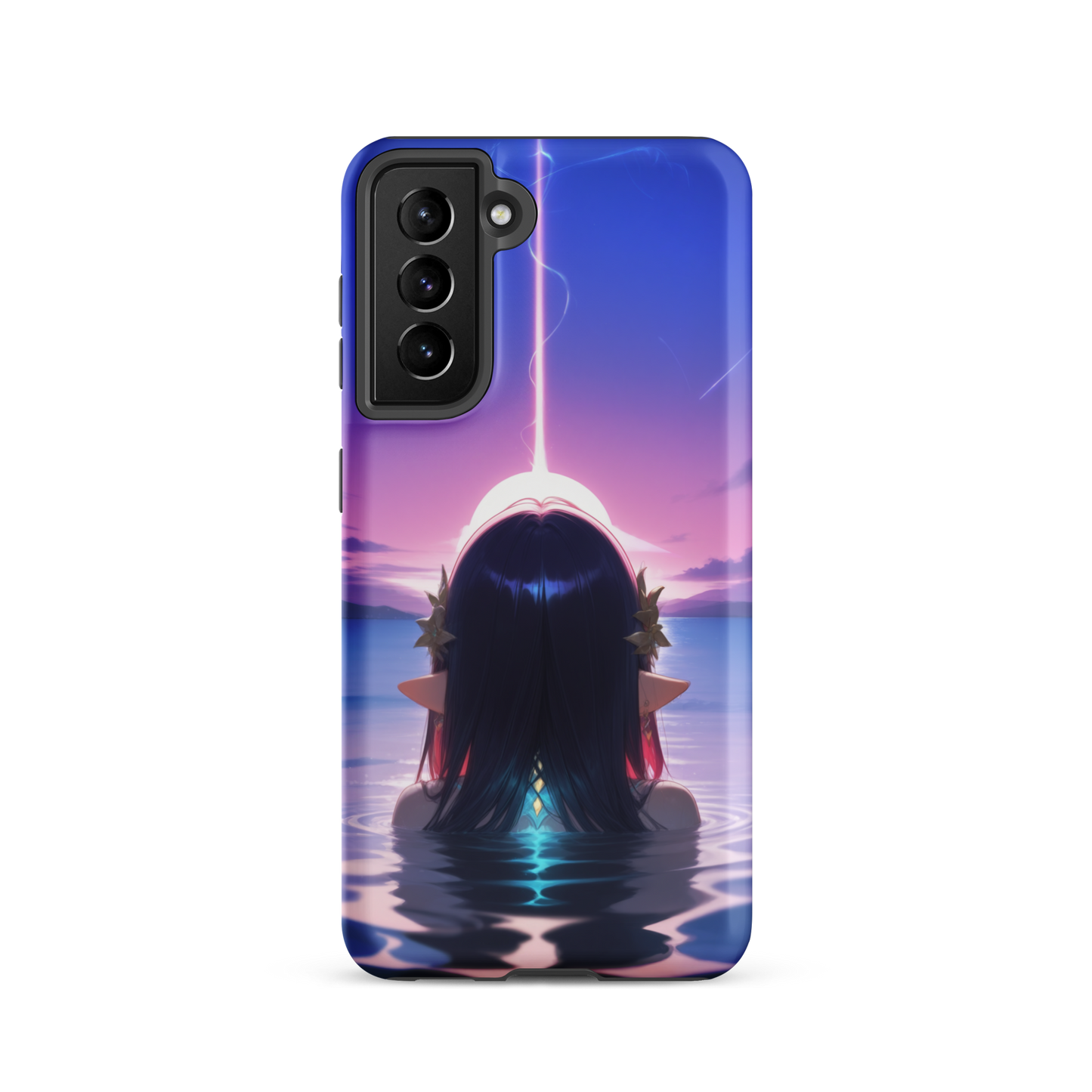 Coque Samsung® femme aquatique - Samsung Galaxy S21 - Double Couche Rigide - SoulCase