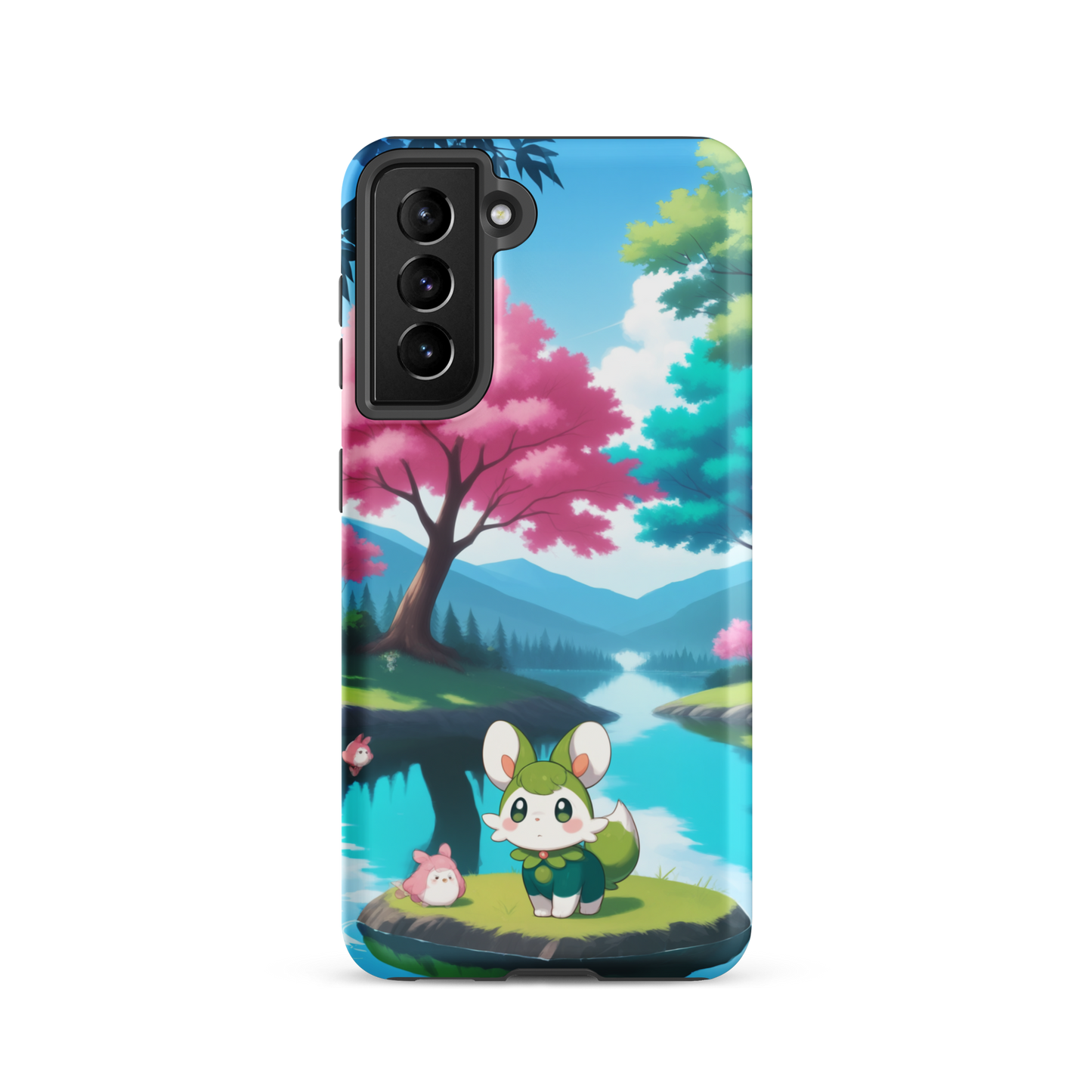 Coque Samsung® Adorable Tranquillité - Samsung Galaxy S21 - Double Couche Rigide - SoulCase