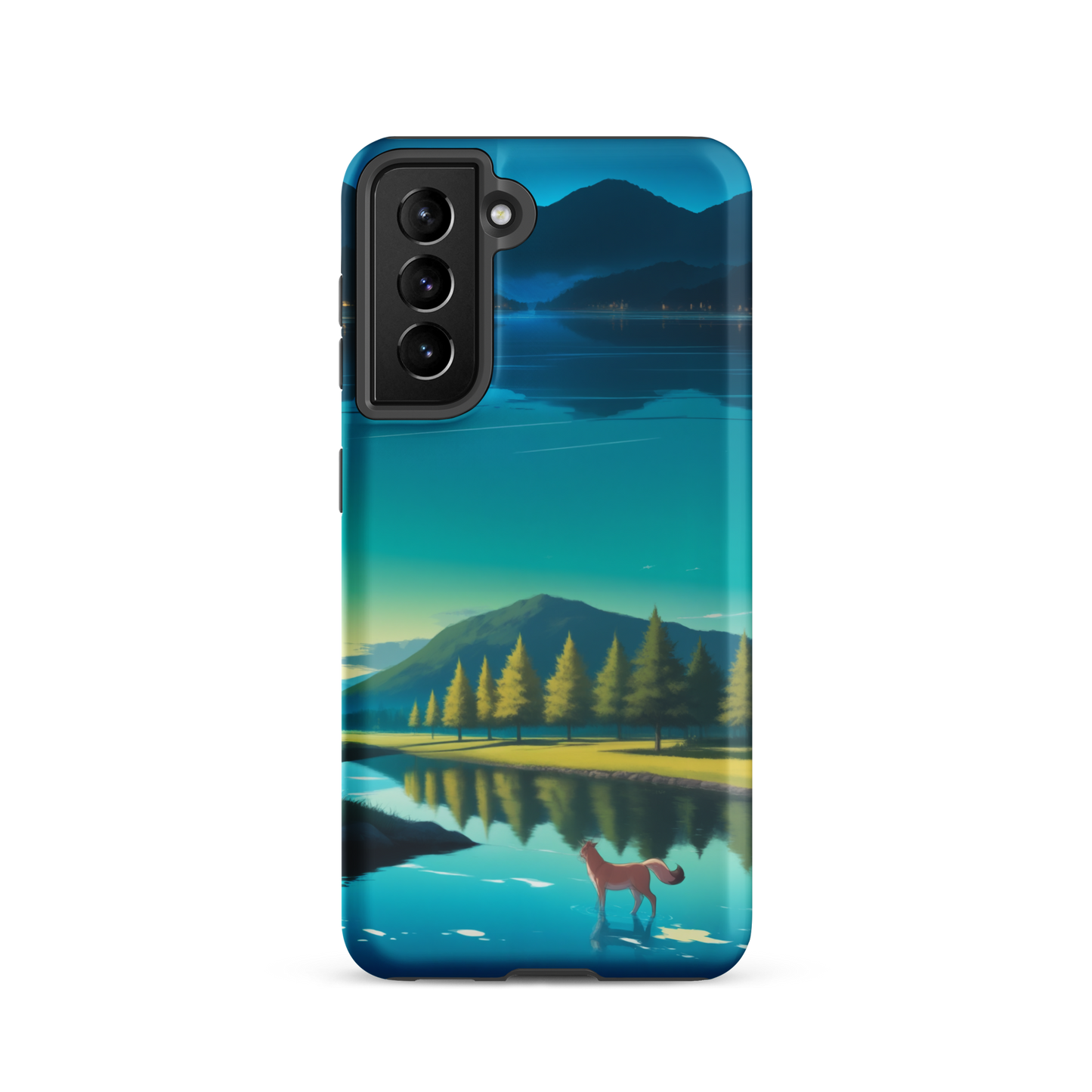 Coque Samsung® Mondes Miroirs - Samsung Galaxy S21 - Double Couche Rigide - SoulCase