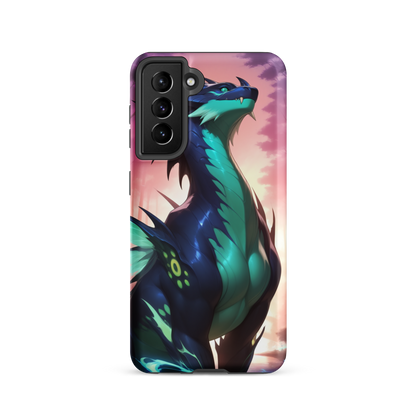 Coque Samsung® Bravoure d’une bête - Samsung Galaxy S21 - Double Couche Rigide - SoulCase