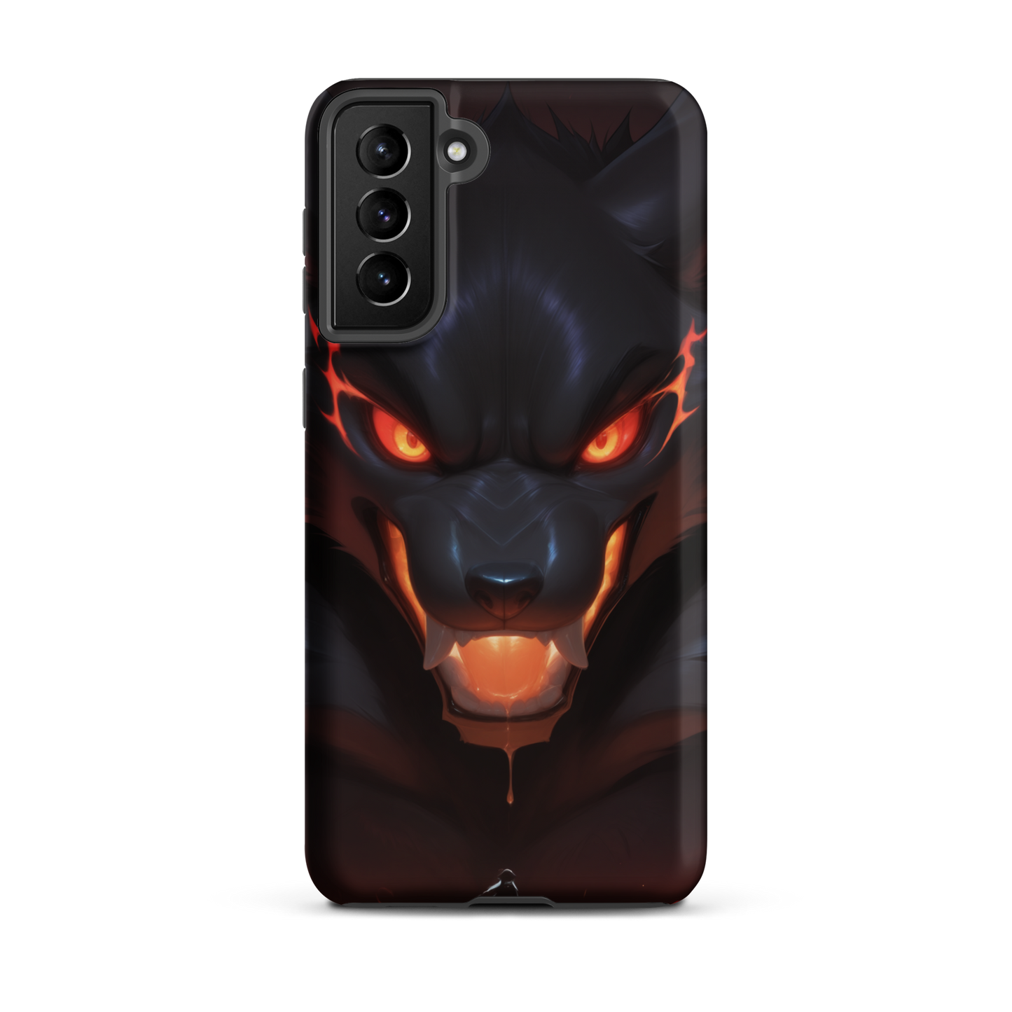 Coque Samsung® cerbère de feu - Samsung Galaxy S21 Plus - Double Couche Rigide - SoulCase