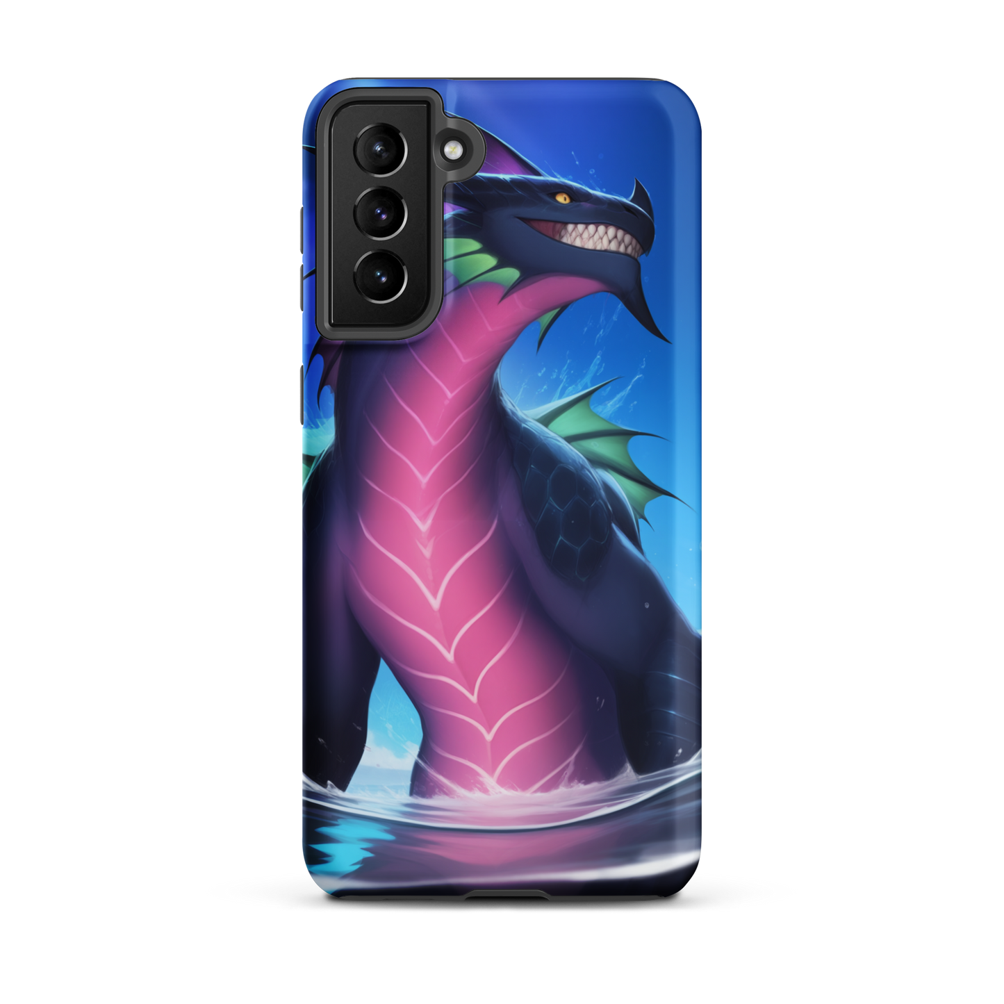 Coque Samsung® empereur de l’océan - Samsung Galaxy S21 Plus - Double Couche Rigide - SoulCase