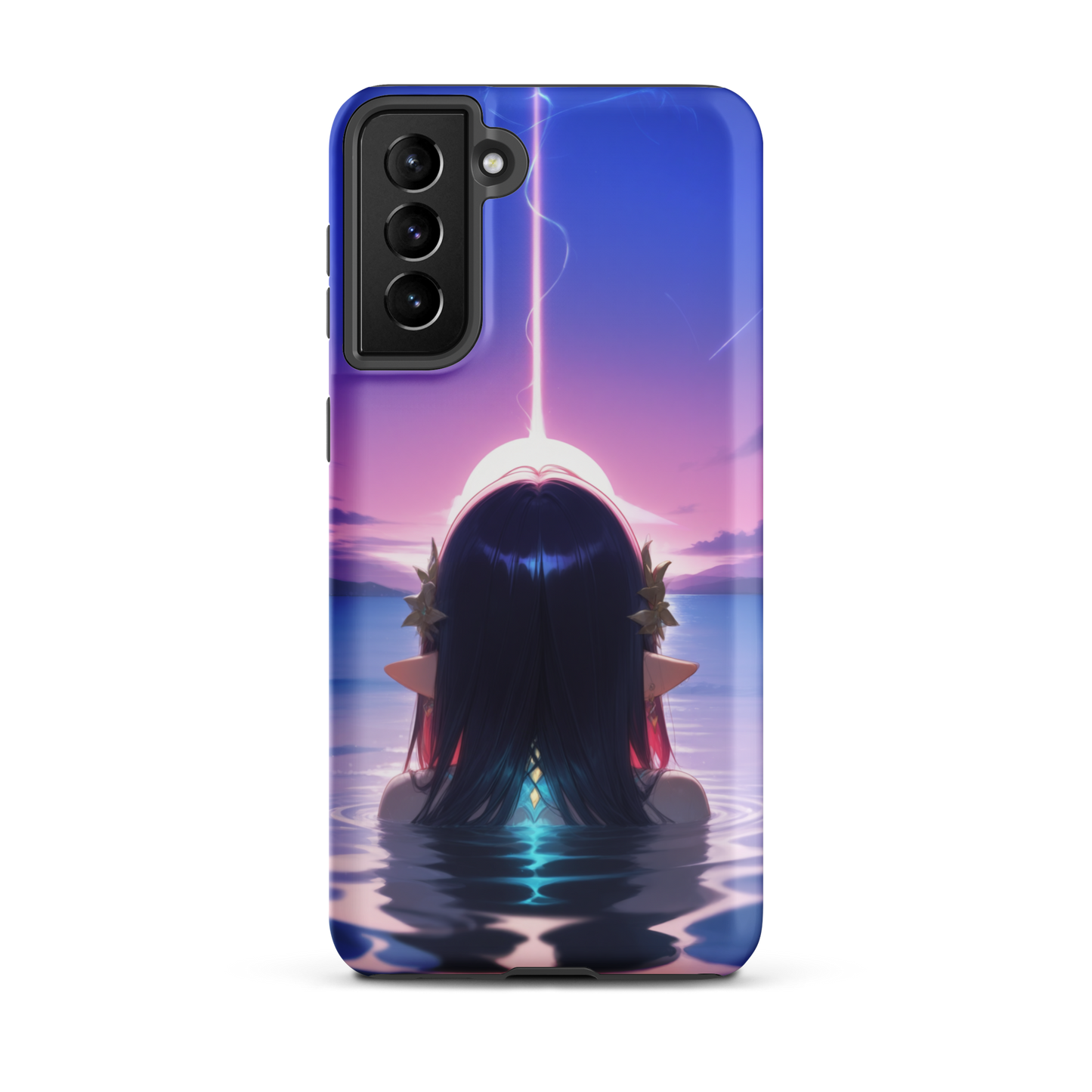Coque Samsung® femme aquatique - Samsung Galaxy S21 Plus - Double Couche Rigide - SoulCase