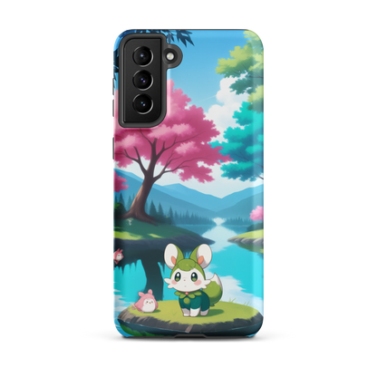 Coque Samsung® Adorable Tranquillité - Samsung Galaxy S21 Plus - Double Couche Rigide - SoulCase