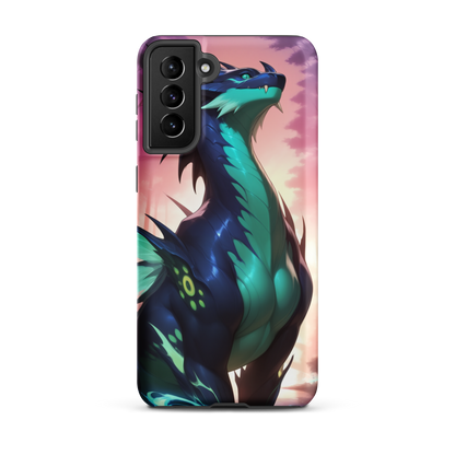 Coque Samsung® Bravoure d’une bête - Samsung Galaxy S21 Plus - Double Couche Rigide - SoulCase