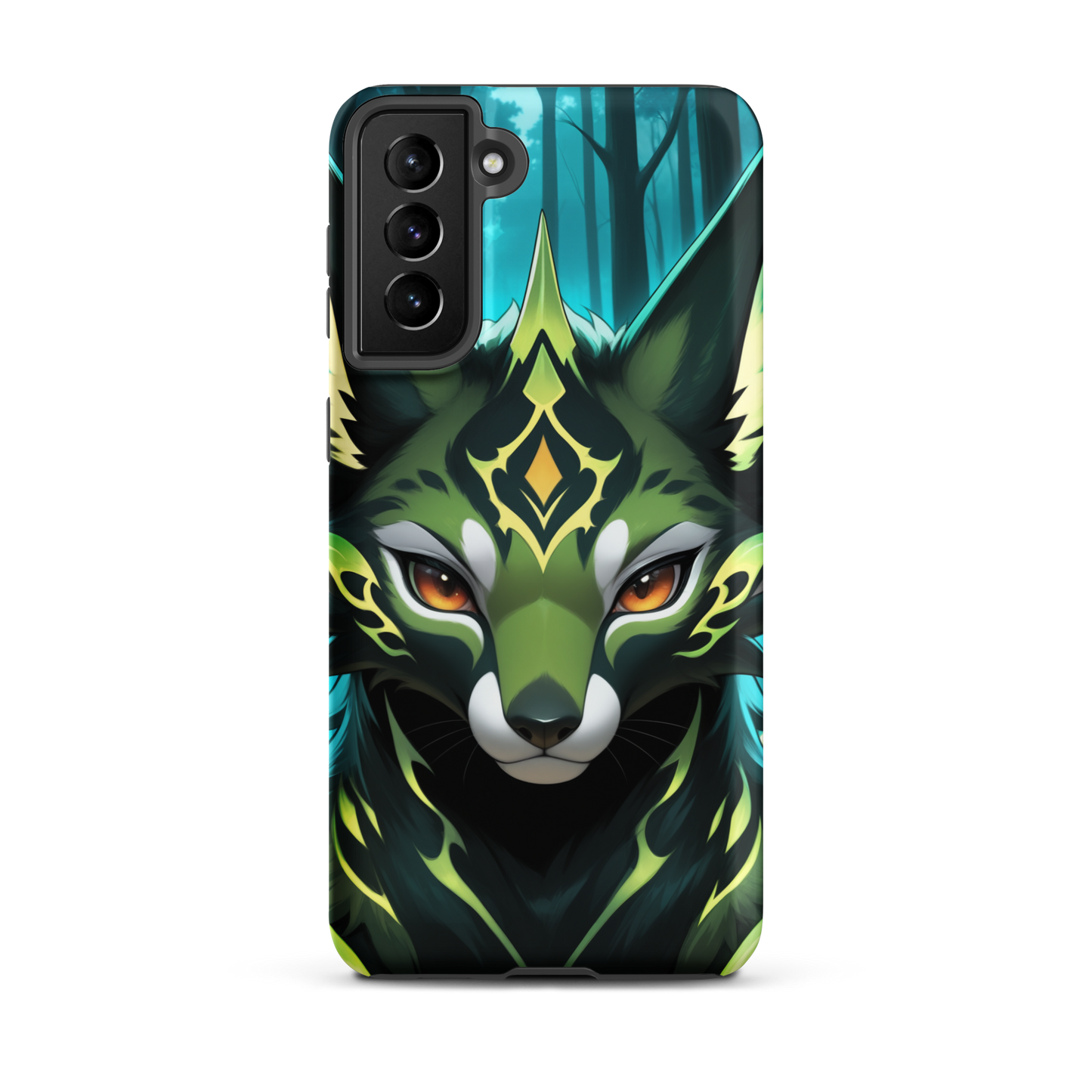 Coque Samsung® Félin Magique - Samsung Galaxy S21 Plus - Double Couche Rigide - SoulCase