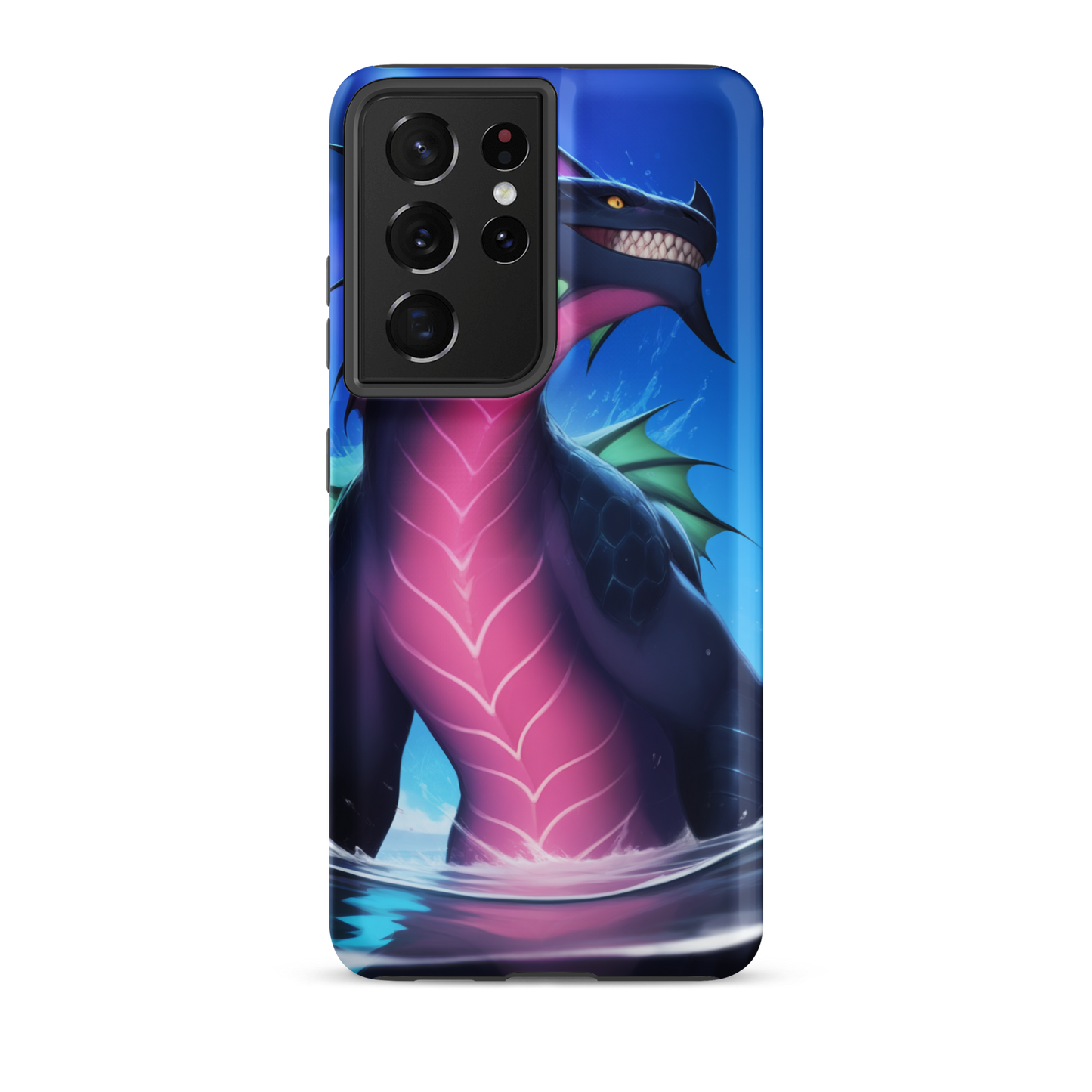 Coque Samsung® empereur de l’océan - Samsung Galaxy S21 Ultra - Double Couche Rigide - SoulCase
