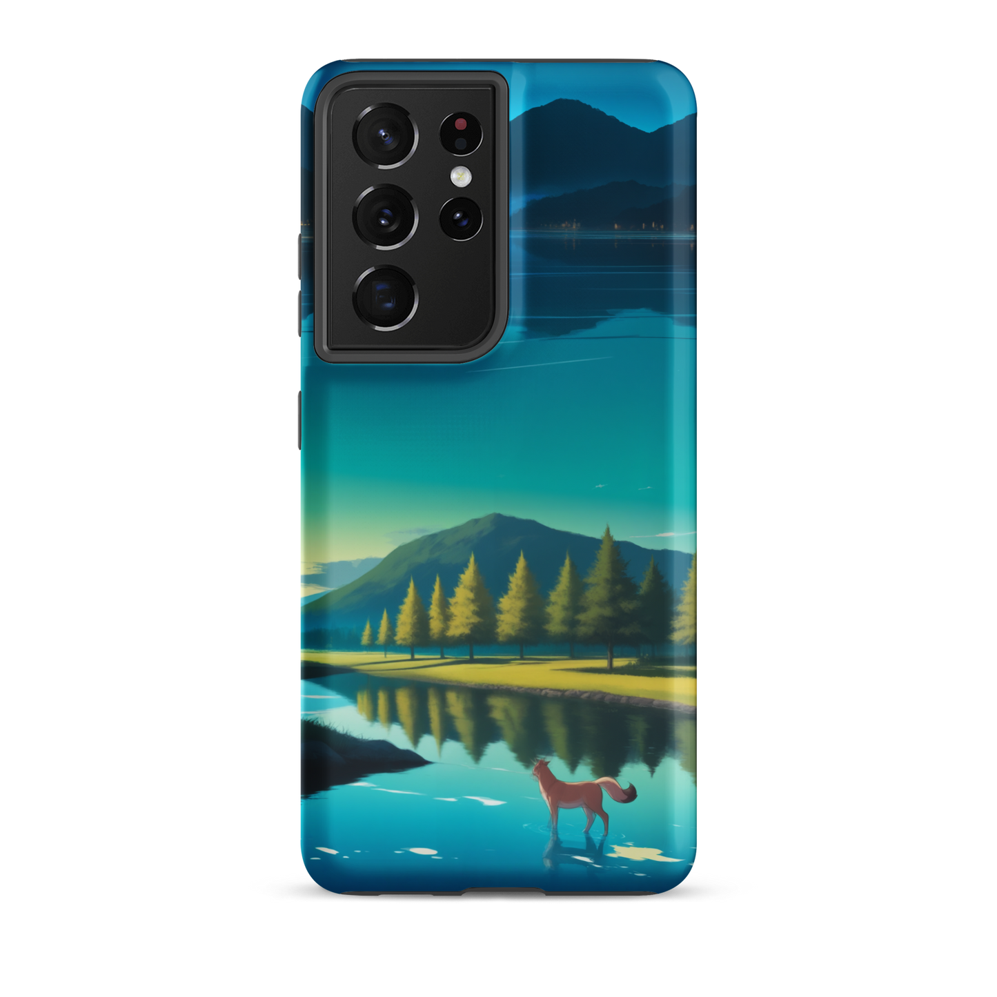 Coque Samsung® Mondes Miroirs - Samsung Galaxy S21 Ultra - Double Couche Rigide - SoulCase