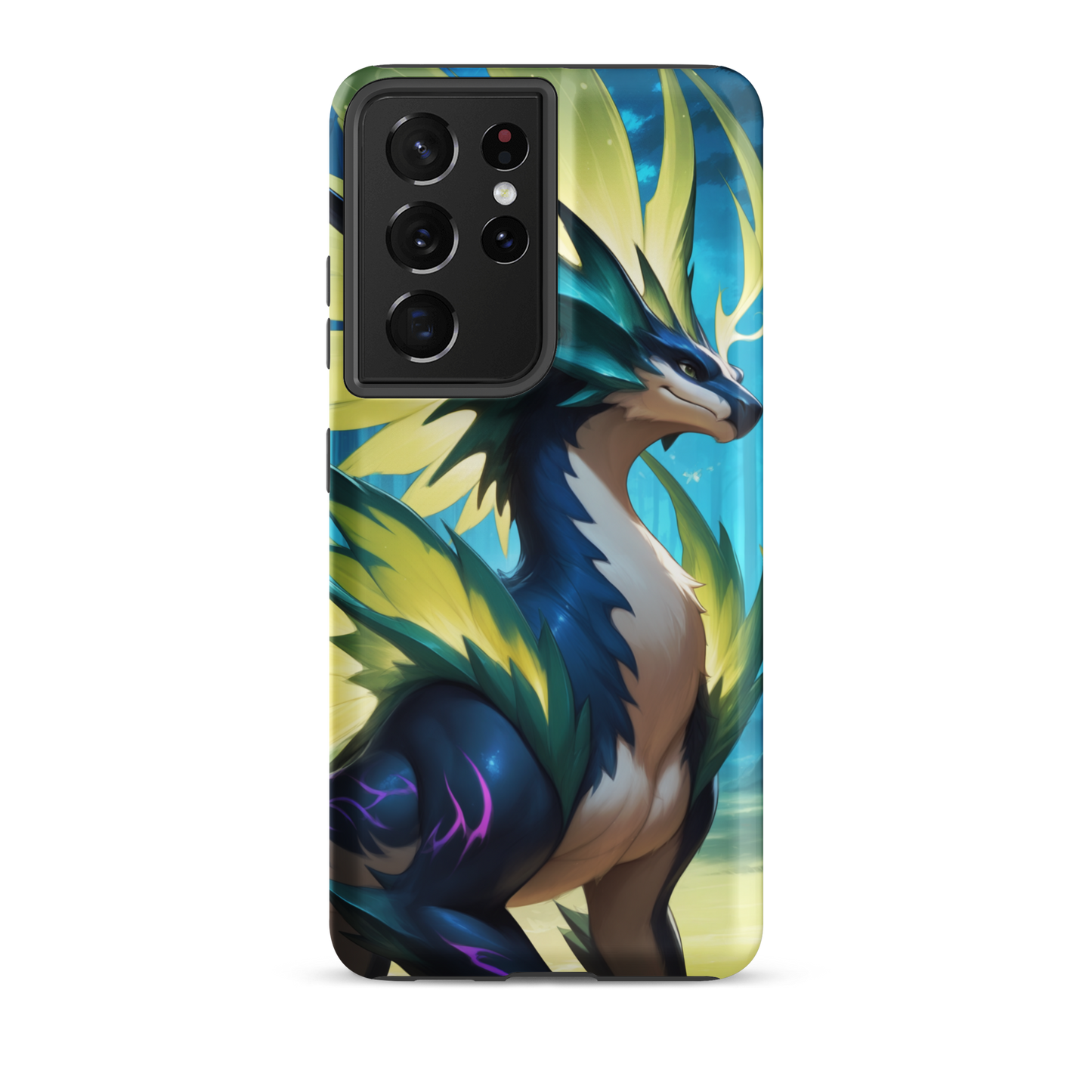 Coque Samsung® Dragon Sylvestre - Samsung Galaxy S21 Ultra - Double Couche Rigide - SoulCase