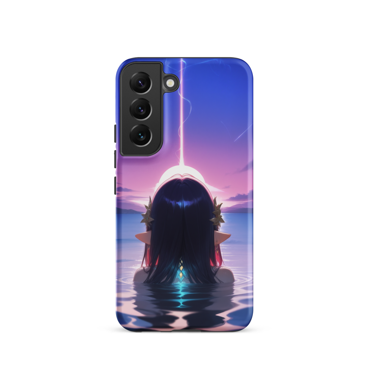 Coque Samsung® femme aquatique - Samsung Galaxy S22 - Double Couche Rigide - SoulCase