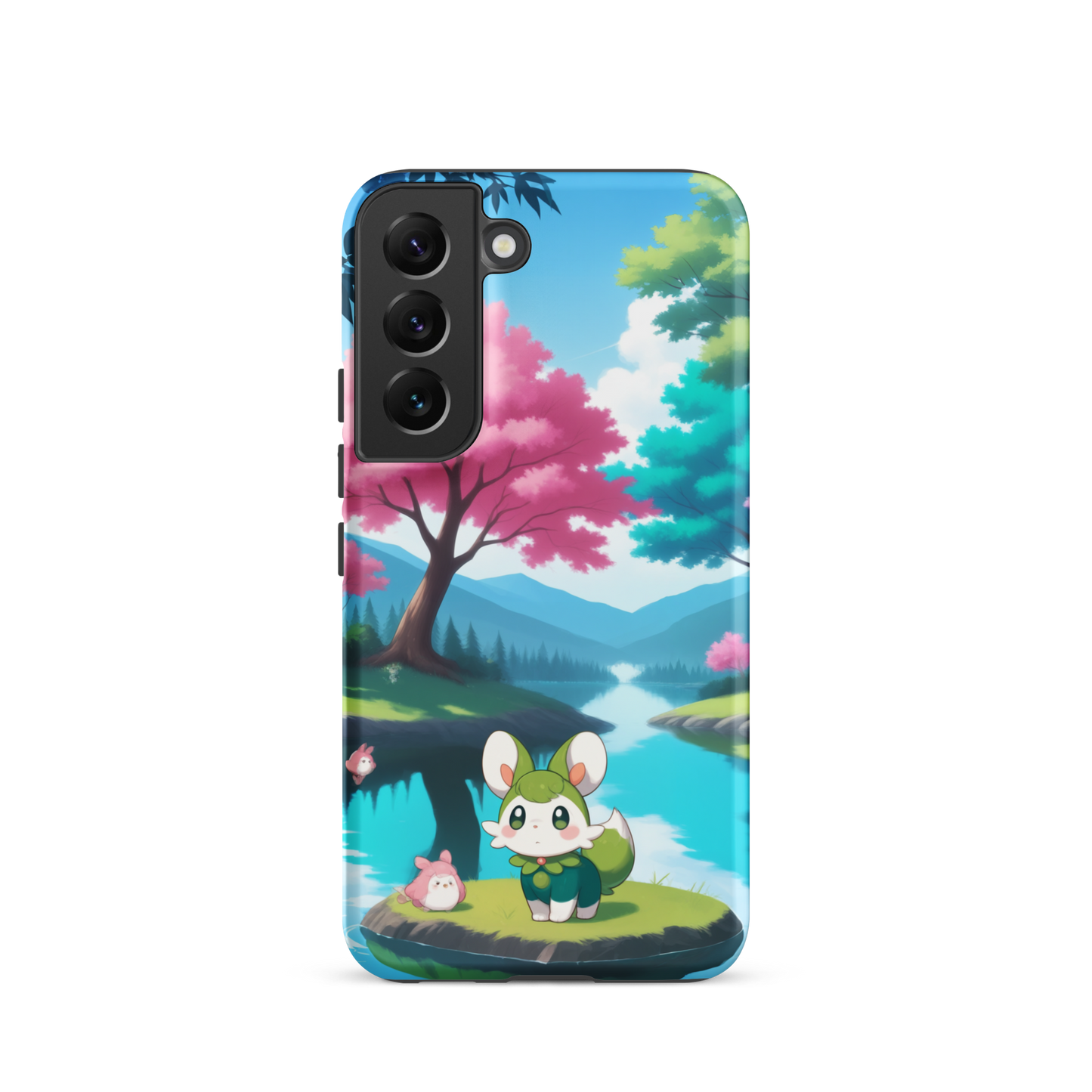 Coque Samsung® Adorable Tranquillité - Samsung Galaxy S22 - Double Couche Rigide - SoulCase