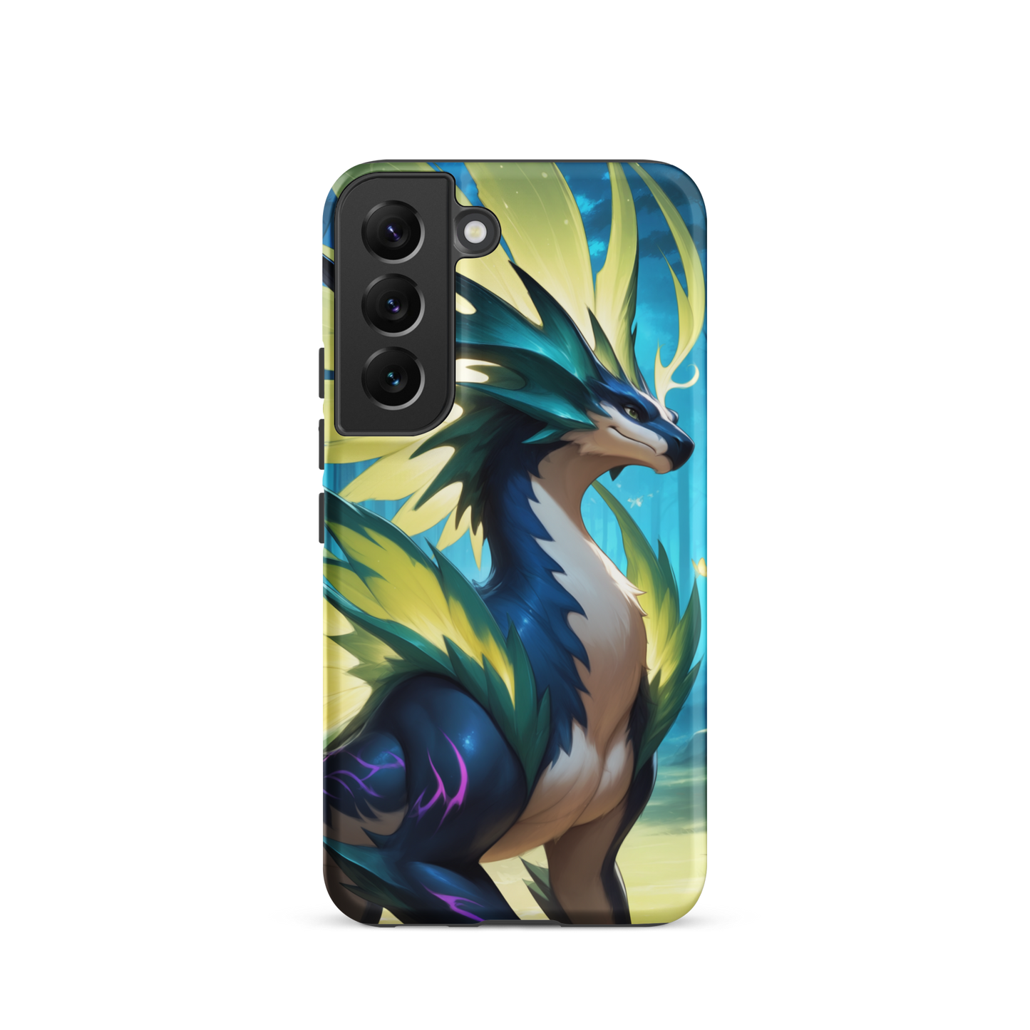 Coque Samsung® Dragon Sylvestre - Samsung Galaxy S22 - Double Couche Rigide - SoulCase