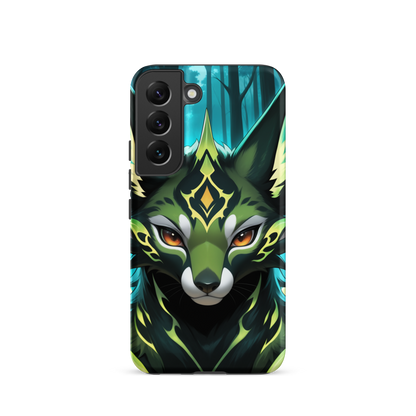 Coque Samsung® Félin Magique - Samsung Galaxy S22 - Double Couche Rigide - SoulCase