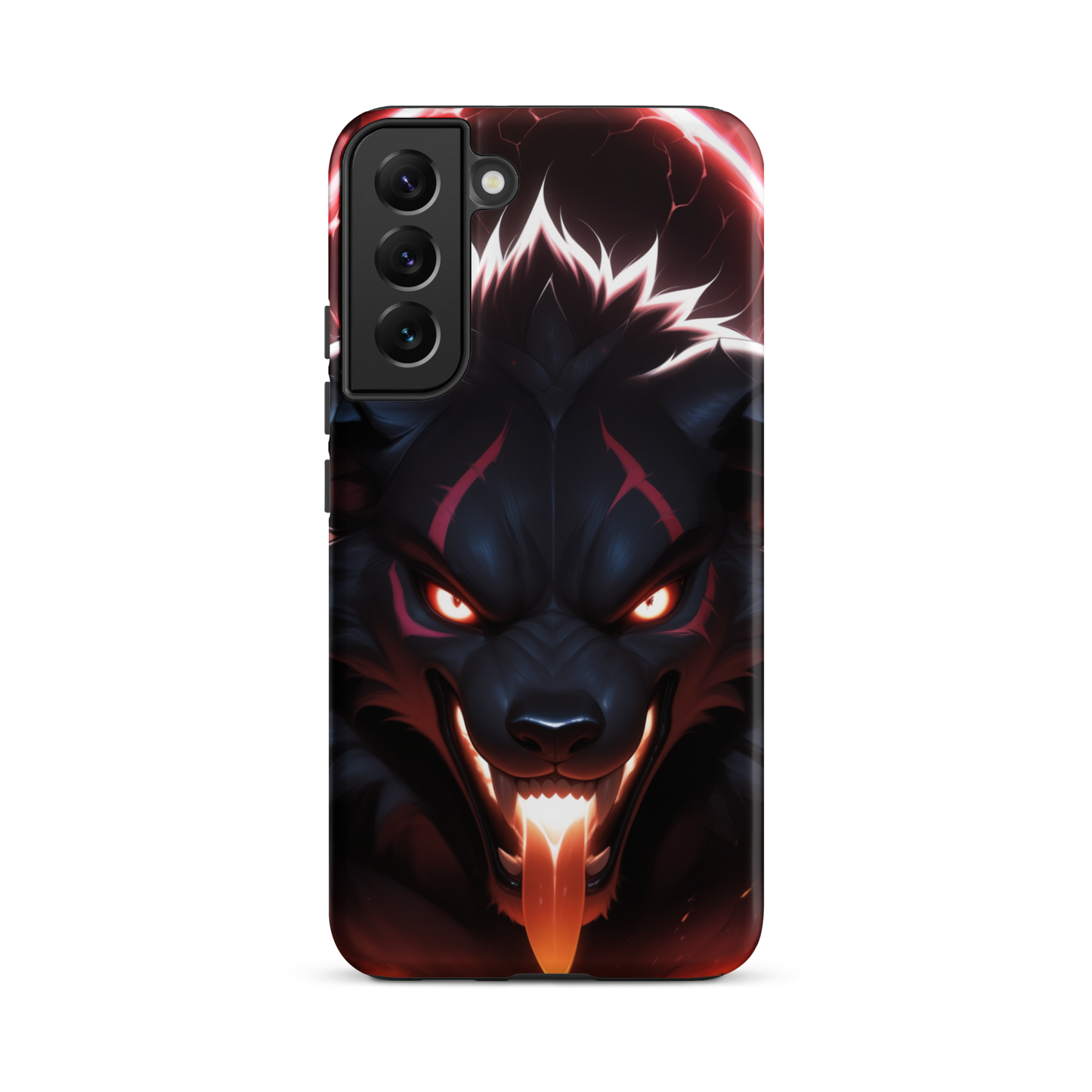 Coque Samsung® cerbère enragé - Samsung Galaxy S22 Plus - Double Couche Rigide - SoulCase