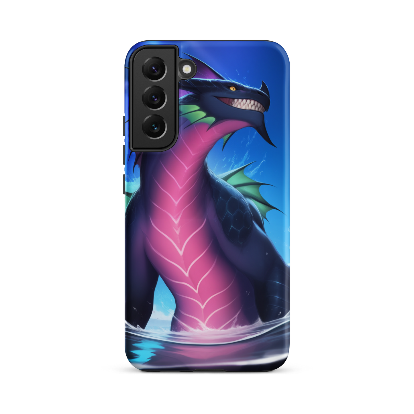 Coque Samsung® empereur de l’océan - Samsung Galaxy S22 Plus - Double Couche Rigide - SoulCase