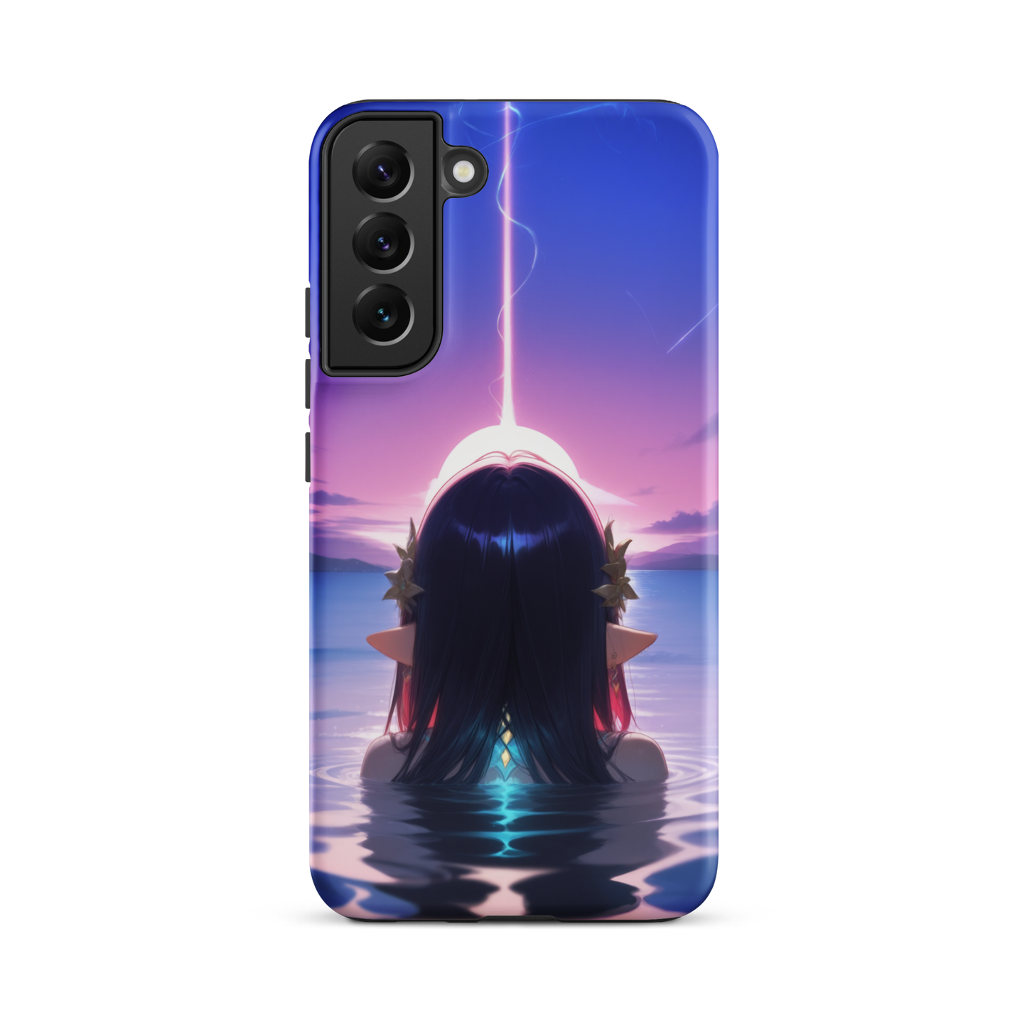 Coque Samsung® femme aquatique - Samsung Galaxy S22 Plus - Double Couche Rigide - SoulCase