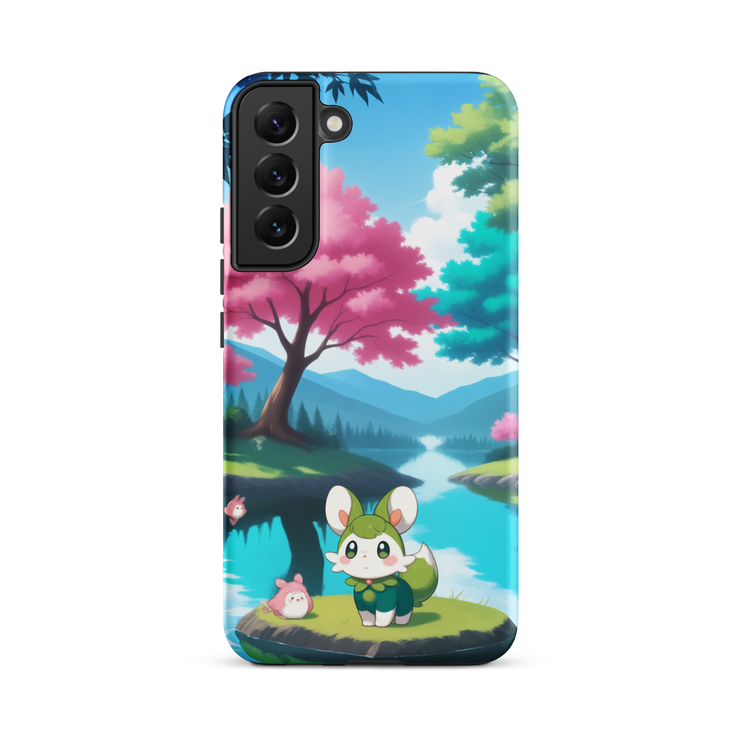 Coque Samsung® Adorable Tranquillité - Samsung Galaxy S22 Plus - Double Couche Rigide - SoulCase