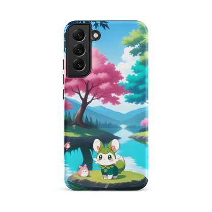 Coque Samsung® Adorable Tranquillité - Samsung Galaxy S22 Plus - Double Couche Rigide - SoulCase