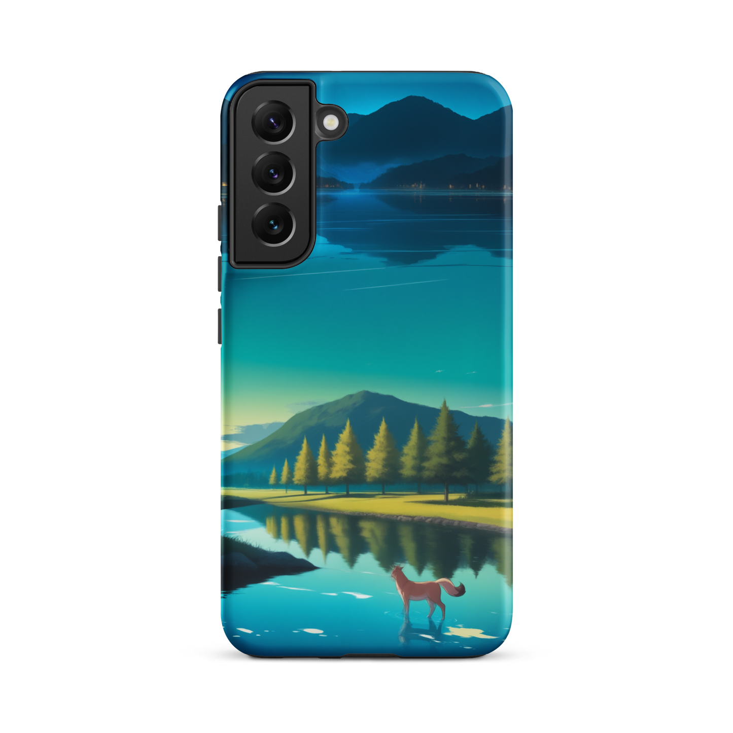 Coque Samsung® Mondes Miroirs - Samsung Galaxy S22 Plus - Double Couche Rigide - SoulCase