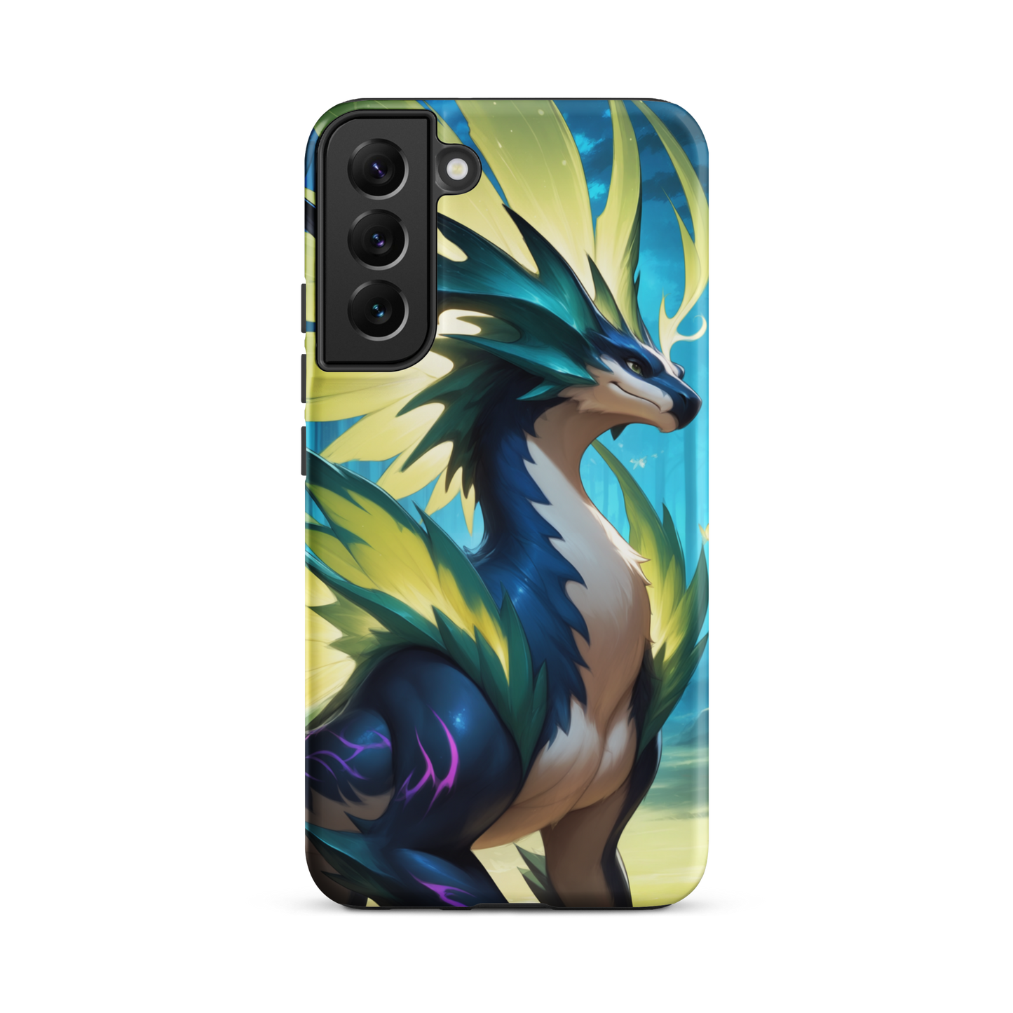 Coque Samsung® Dragon Sylvestre - Samsung Galaxy S22 Plus - Double Couche Rigide - SoulCase