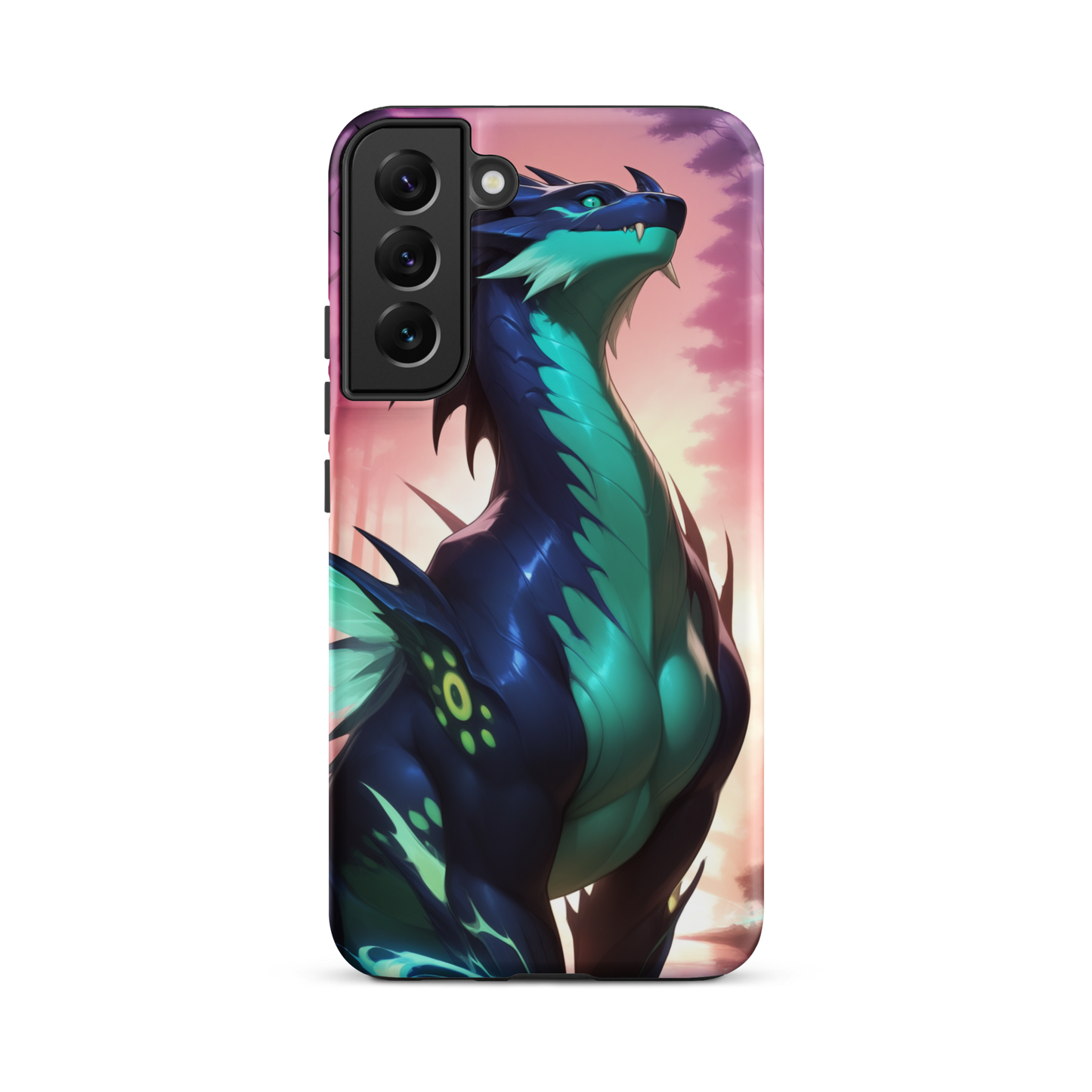 Coque Samsung® Bravoure d’une bête - Samsung Galaxy S22 Plus - Double Couche Rigide - SoulCase