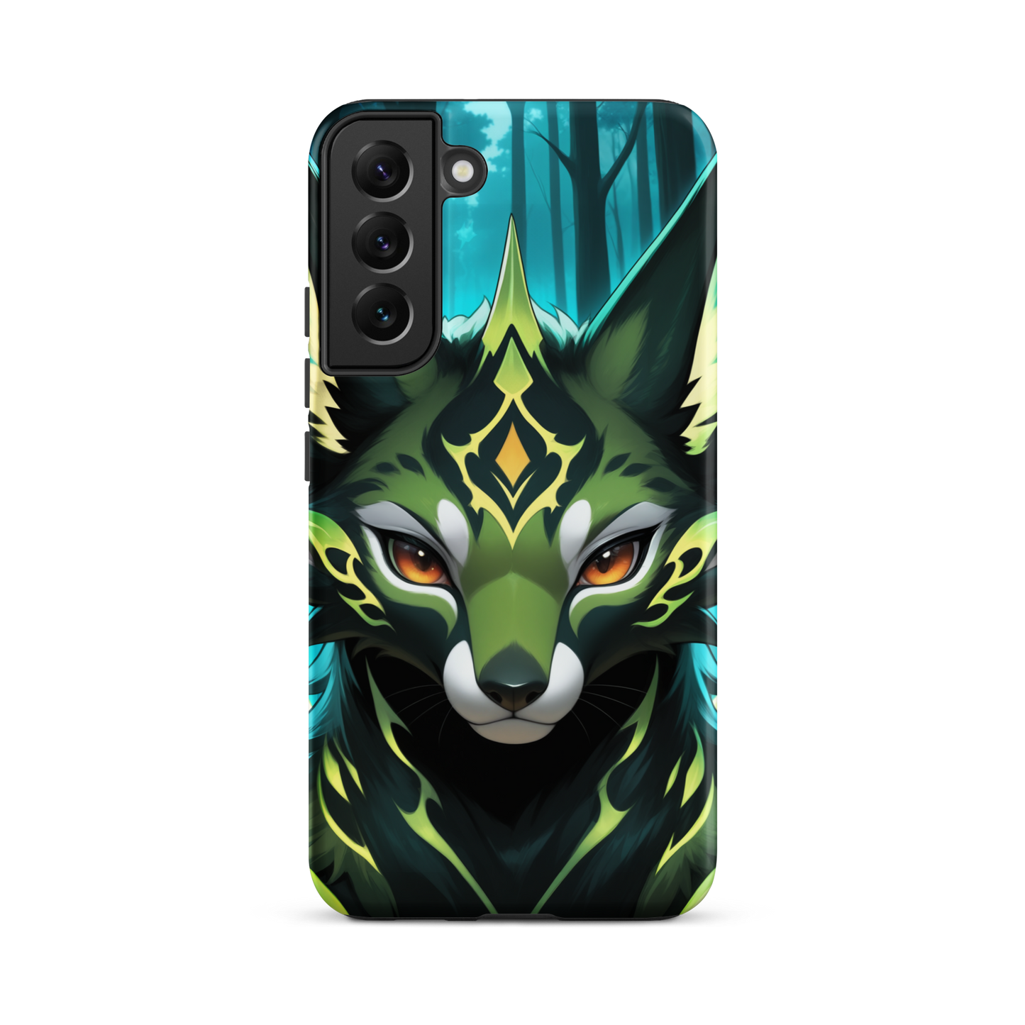 Coque Samsung® Félin Magique - Samsung Galaxy S22 Plus - Double Couche Rigide - SoulCase