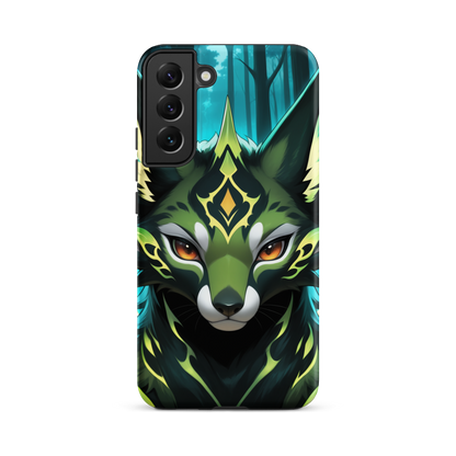 Coque Samsung® Félin Magique - Samsung Galaxy S22 Plus - Double Couche Rigide - SoulCase