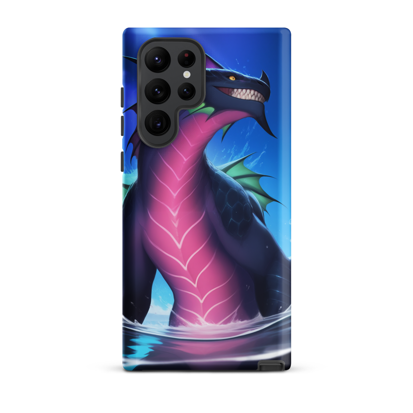 Coque Samsung® empereur de l’océan - Samsung Galaxy S22 Ultra - Double Couche Rigide - SoulCase