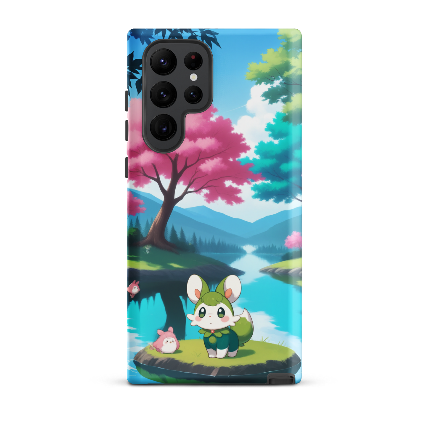 Coque Samsung® Adorable Tranquillité - Samsung Galaxy S22 Ultra - Double Couche Rigide - SoulCase