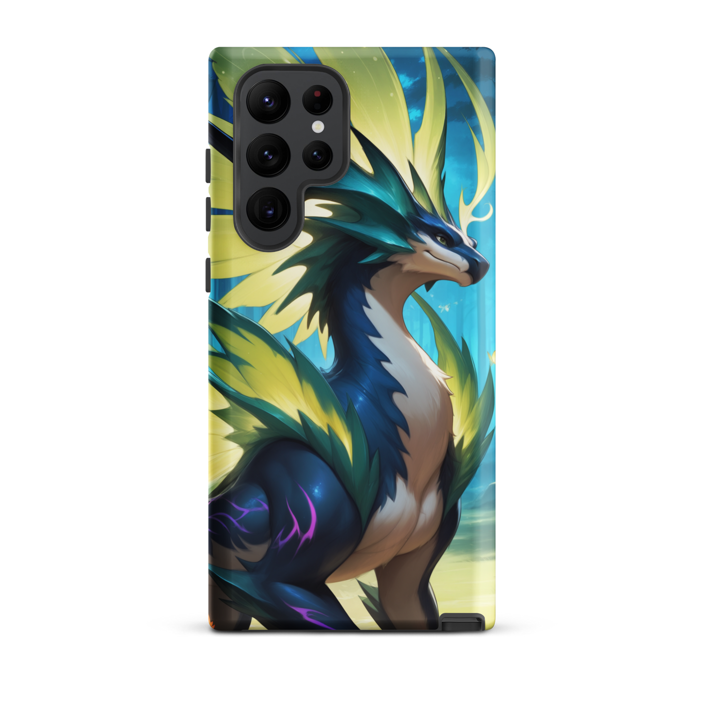 Coque Samsung® Dragon Sylvestre - Samsung Galaxy S22 Ultra - Double Couche Rigide - SoulCase