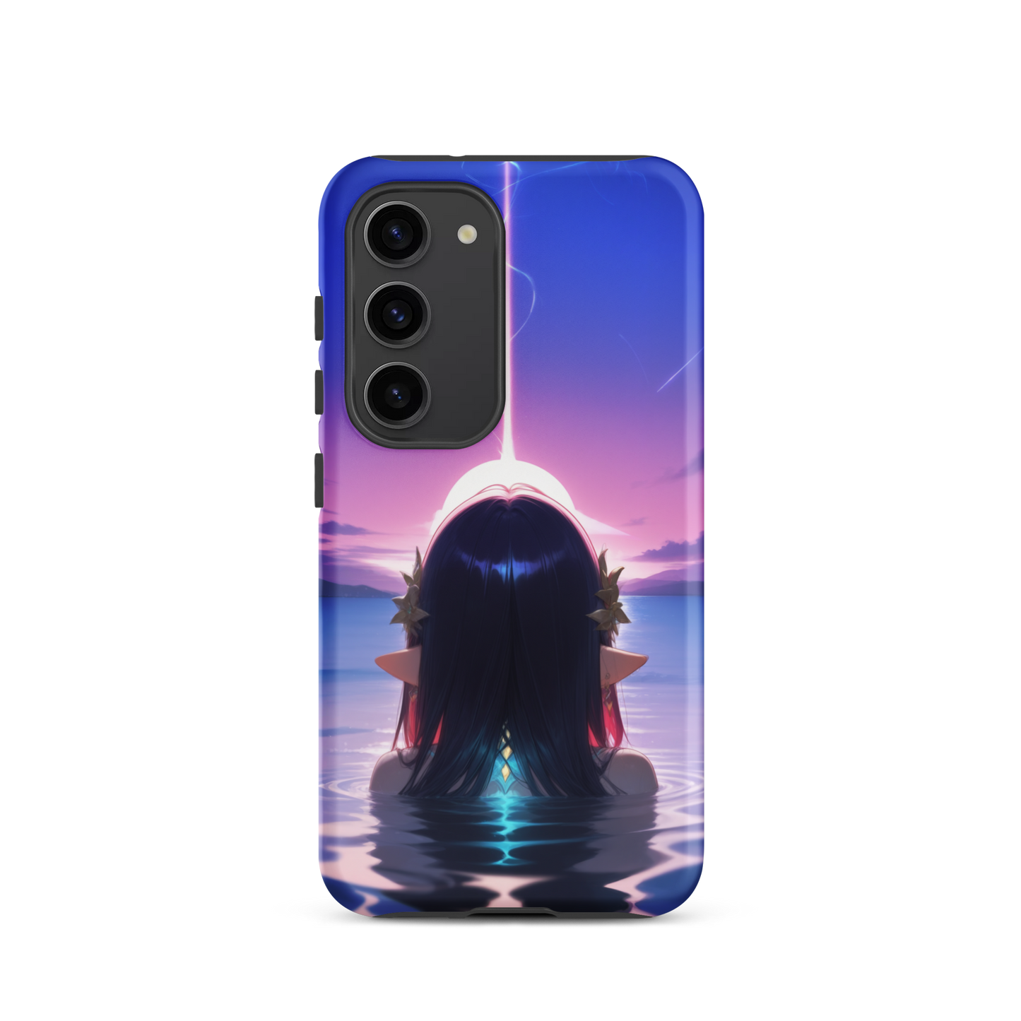 Coque Samsung® femme aquatique - Samsung Galaxy S23 - Double Couche Rigide - SoulCase