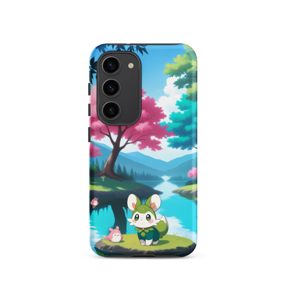 Coque Samsung® Adorable Tranquillité - Samsung Galaxy S23 - Double Couche Rigide - SoulCase