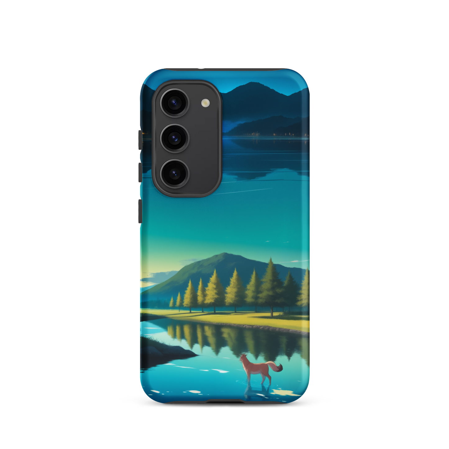 Coque Samsung® Mondes Miroirs - Samsung Galaxy S23 - Double Couche Rigide - SoulCase
