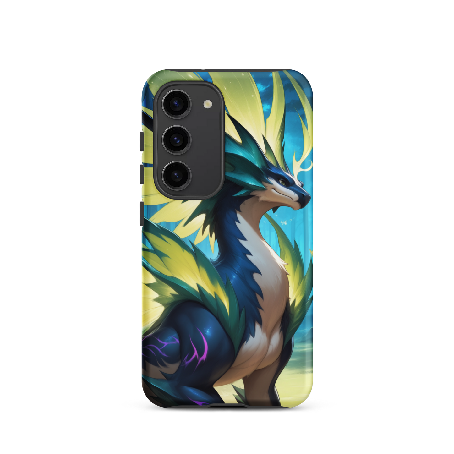 Coque Samsung® Dragon Sylvestre - Samsung Galaxy S23 - Double Couche Rigide - SoulCase