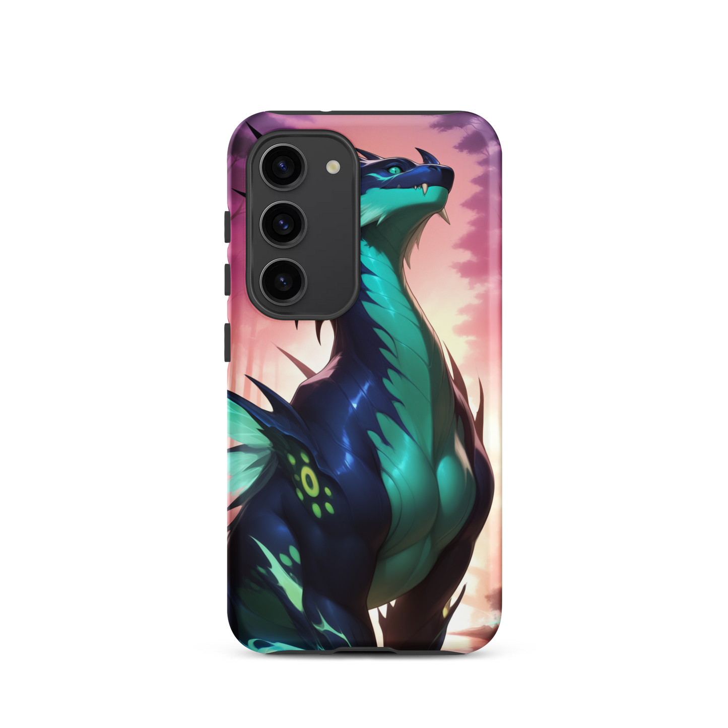 Coque Samsung® Bravoure d’une bête - Samsung Galaxy S23 - Double Couche Rigide - SoulCase