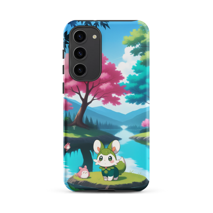 Coque Samsung® Adorable Tranquillité - Samsung Galaxy S23 Plus - Double Couche Rigide - SoulCase