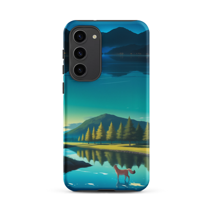 Coque Samsung® Mondes Miroirs - Samsung Galaxy S23 Plus - Double Couche Rigide - SoulCase
