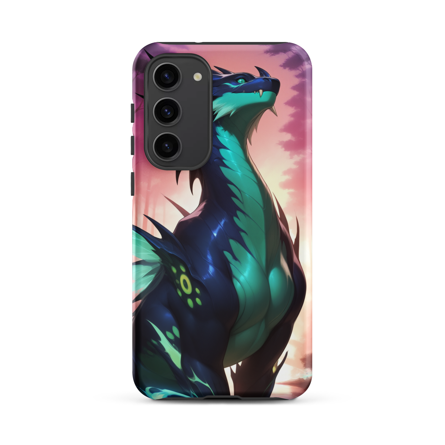 Coque Samsung® Bravoure d’une bête - Samsung Galaxy S23 Plus - Double Couche Rigide - SoulCase