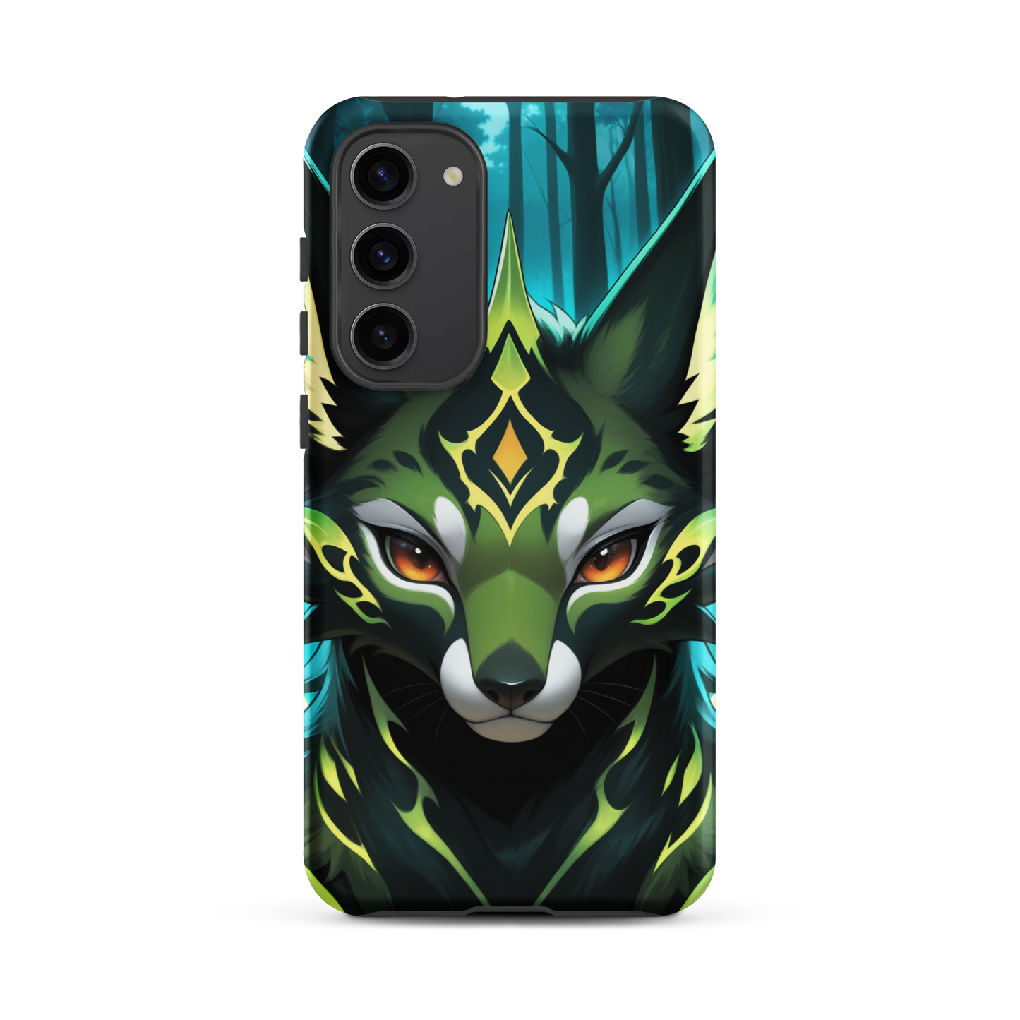 Coque Samsung® Félin Magique - Samsung Galaxy S23 Plus - Double Couche Rigide - SoulCase