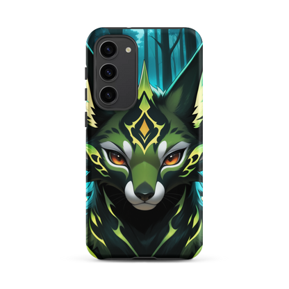 Coque Samsung® Félin Magique - Samsung Galaxy S23 Plus - Double Couche Rigide - SoulCase