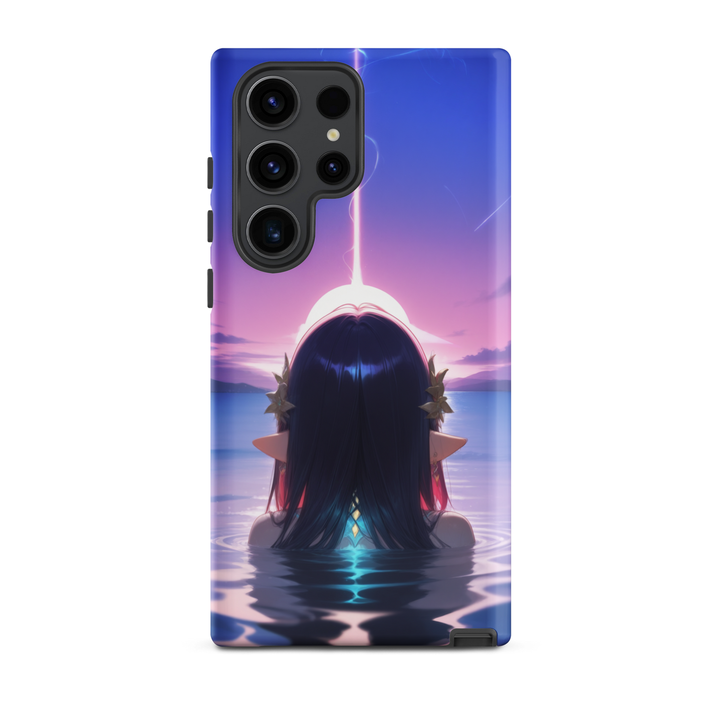 Coque Samsung® femme aquatique - Samsung Galaxy S23 Ultra - Double Couche Rigide - SoulCase