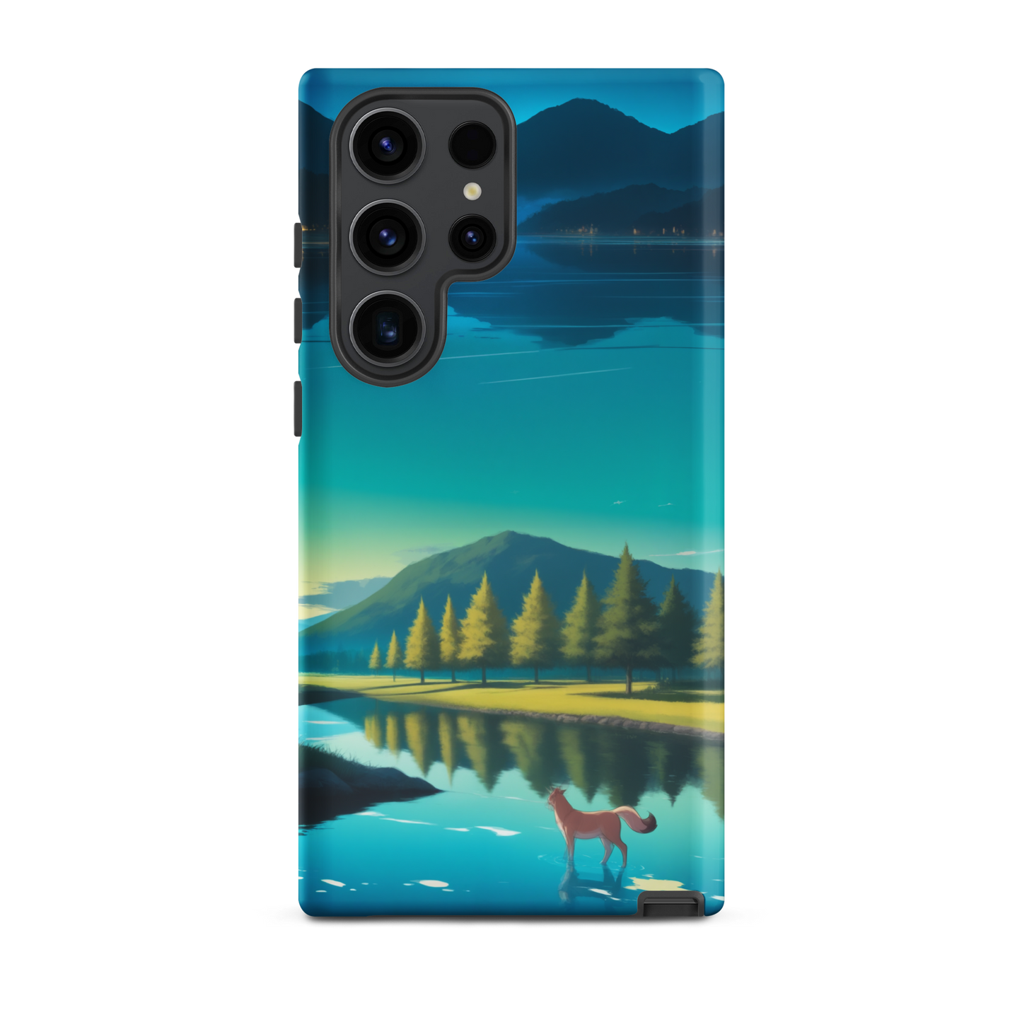 Coque Samsung® Mondes Miroirs - Samsung Galaxy S23 Ultra - Double Couche Rigide - SoulCase