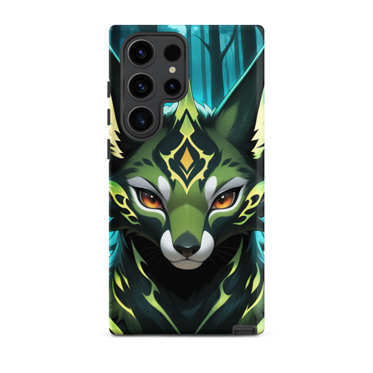 Coque Samsung® Félin Magique - Samsung Galaxy S23 Ultra - Double Couche Rigide - SoulCase