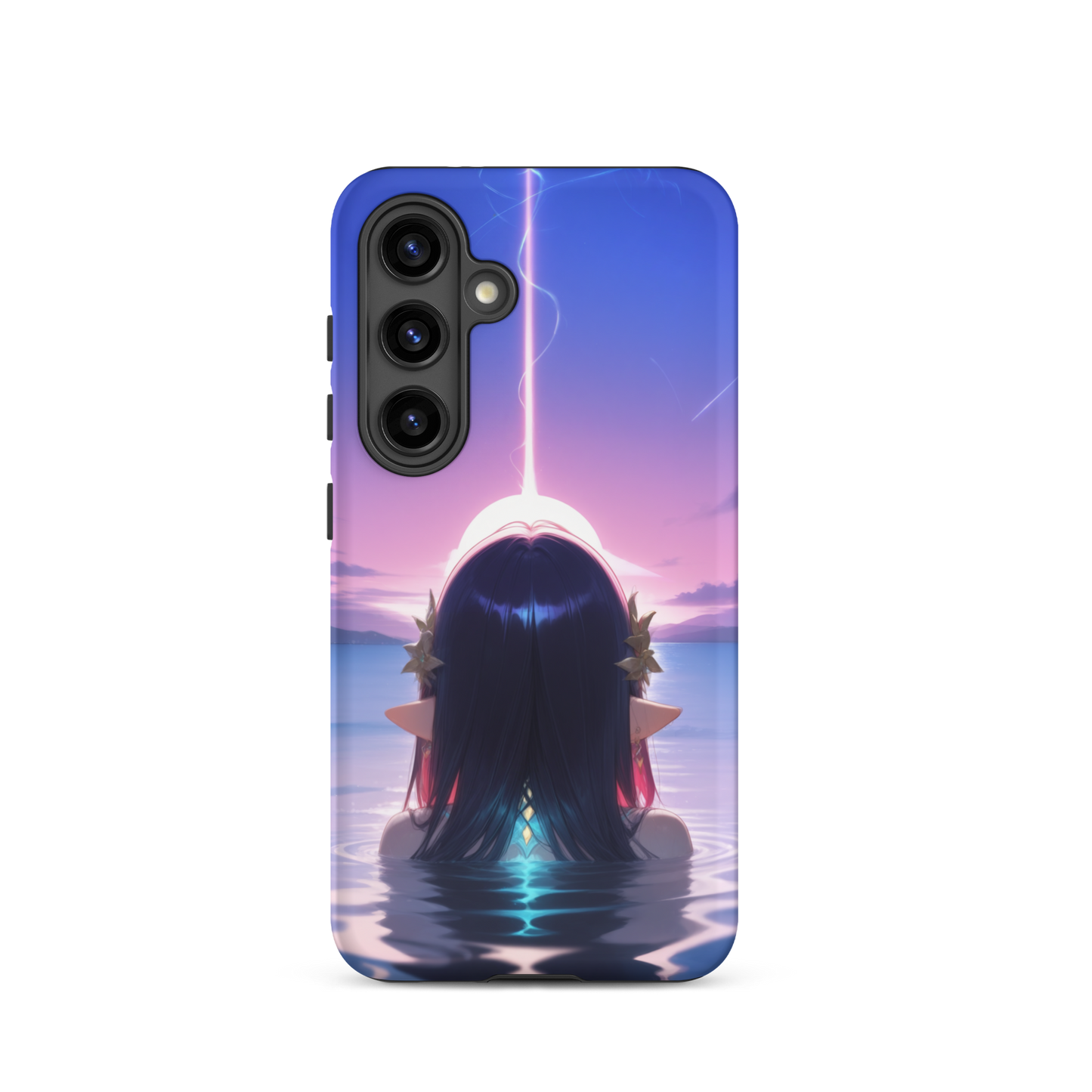 Coque Samsung® femme aquatique - Samsung Galaxy S24 - Double Couche Rigide - SoulCase