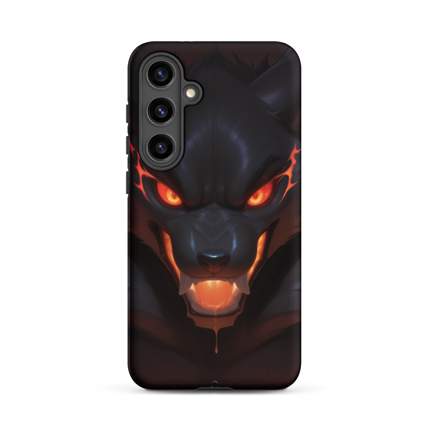Coque Samsung® cerbère de feu - Samsung Galaxy S24 Plus - Double Couche Rigide - SoulCase