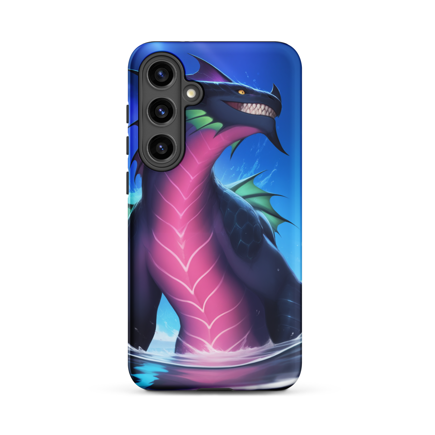 Coque Samsung® empereur de l’océan - Samsung Galaxy S24 Plus - Double Couche Rigide - SoulCase