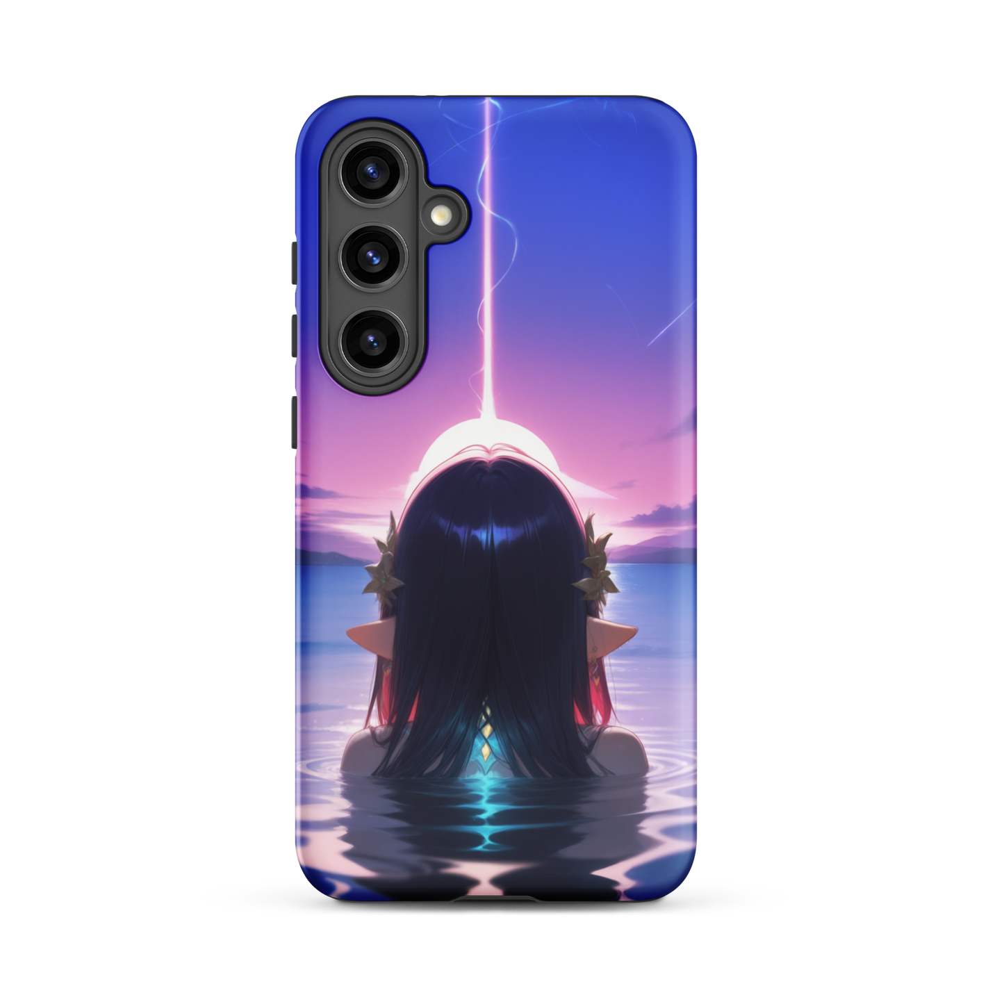 Coque Samsung® femme aquatique - Samsung Galaxy S24 Plus - Double Couche Rigide - SoulCase