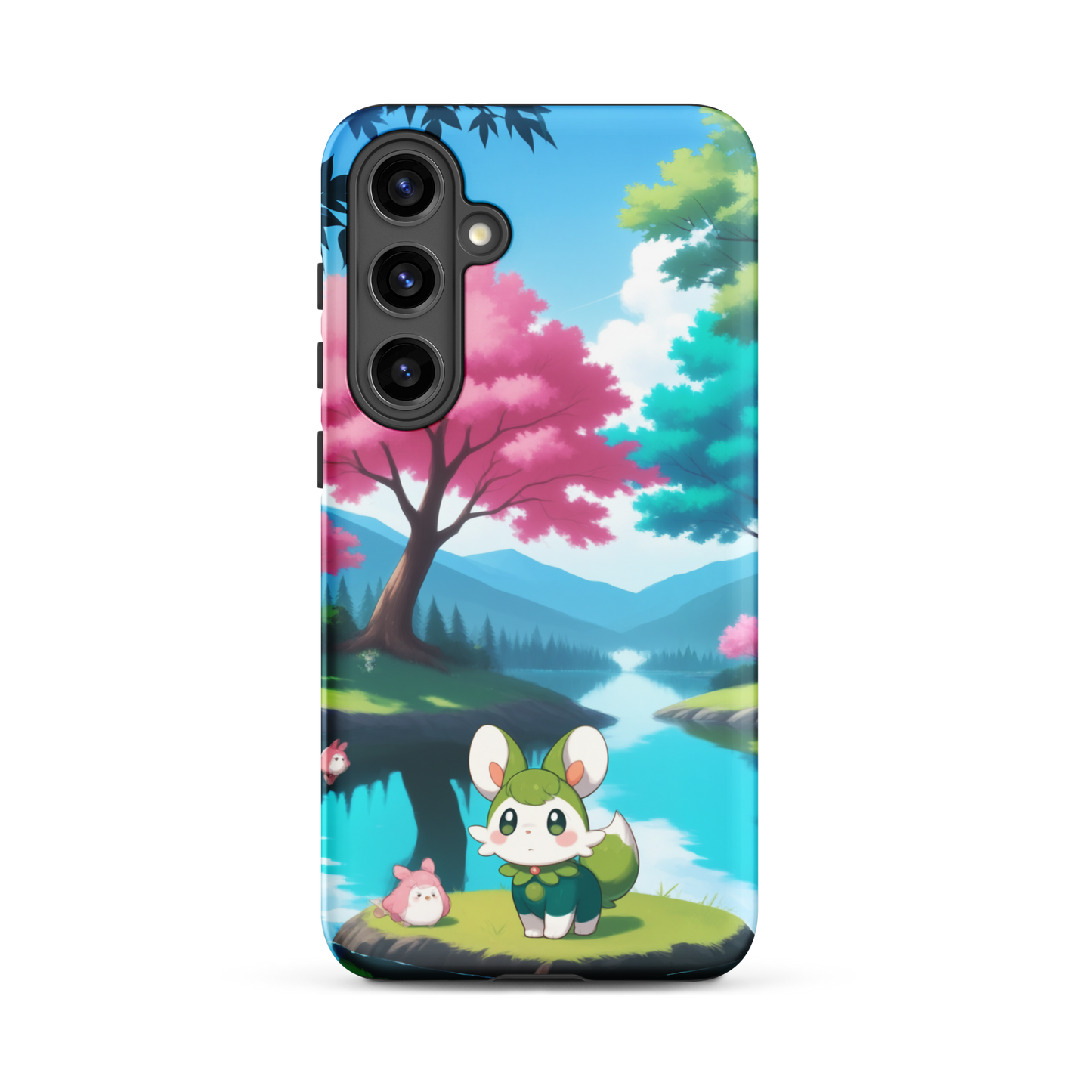Coque Samsung® Adorable Tranquillité - Samsung Galaxy S24 Plus - Double Couche Rigide - SoulCase