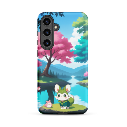 Coque Samsung® Adorable Tranquillité - Samsung Galaxy S24 Plus - Double Couche Rigide - SoulCase