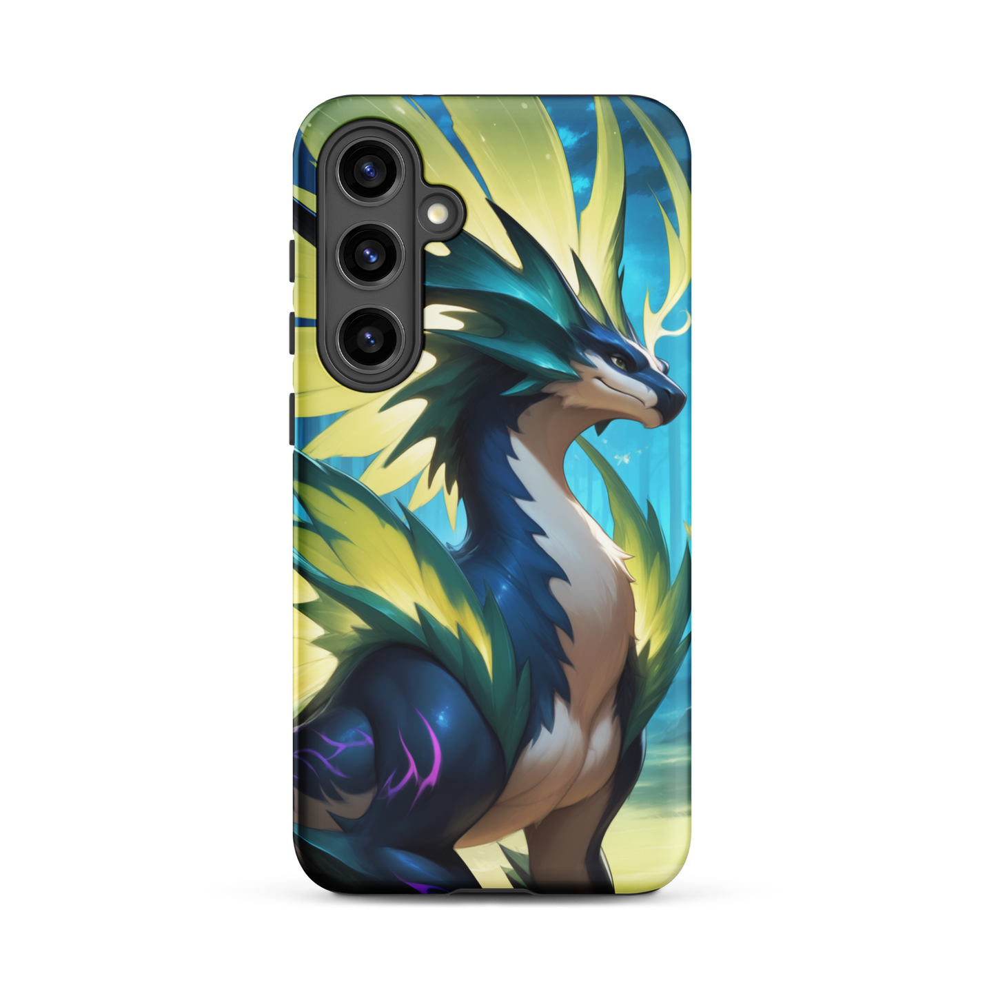 Coque Samsung® Dragon Sylvestre - Samsung Galaxy S24 Plus - Double Couche Rigide - SoulCase